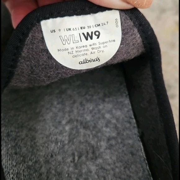 Allbirds Womens Dark Gray Lounger Slip-on Indoor Outdoor Slipper Sneakers 9 - Picture 10 of 12